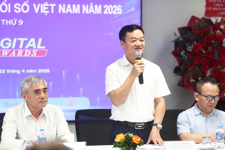 Ph&aacute;t động Giải thưởng Chuyển đổi số Việt Nam 2026: T&ocirc;n vinh c&aacute;c m&ocirc; h&igrave;nh tạo gi&aacute; trị thực- Ảnh 3.