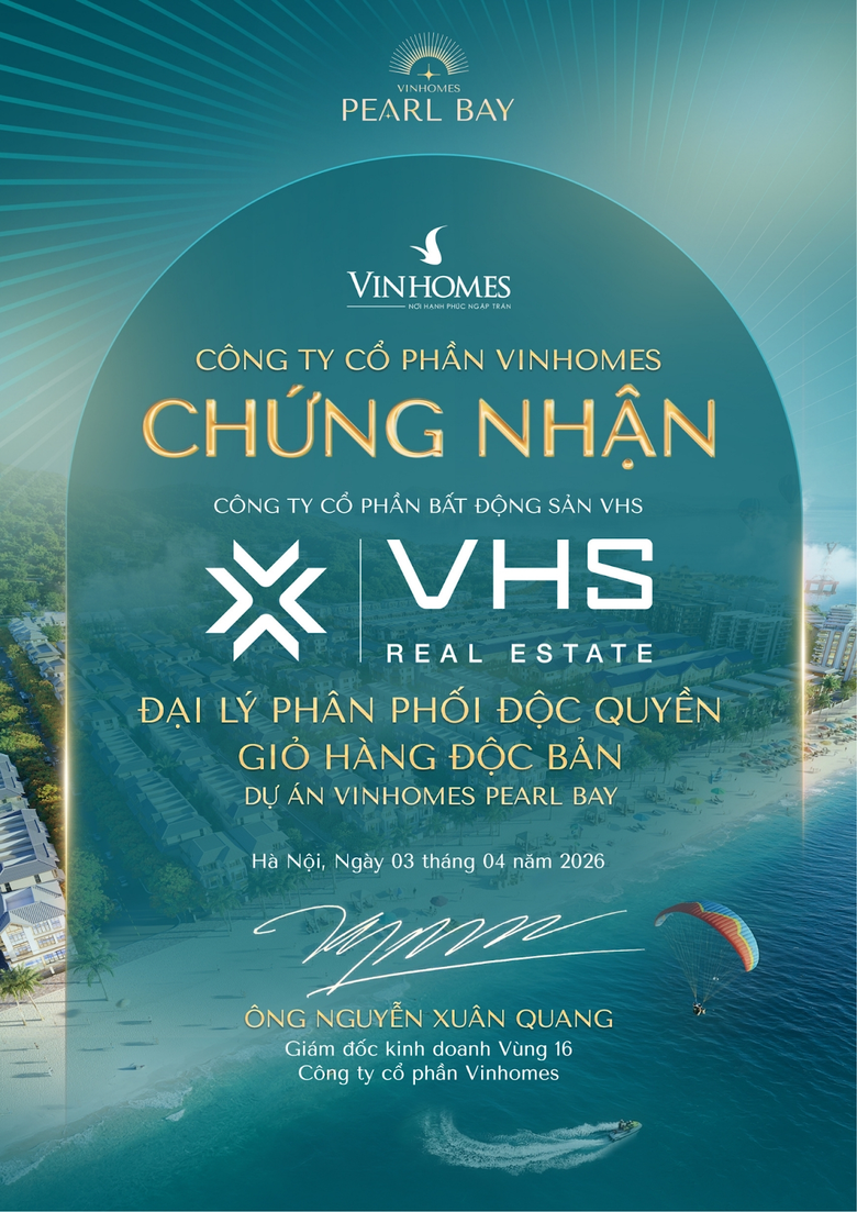 VHS Group &ndash; Đại l&yacute; ph&acirc;n phối độc quyền giỏ h&agrave;ng độc bản dự &aacute;n Vinhomes Pearl Bay- Ảnh 2.