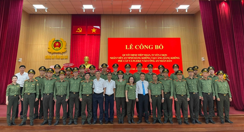 Gia Lai: 39 nh&acirc;n vi&ecirc;n an ninh h&agrave;ng kh&ocirc;ng được tuyển v&agrave;o C&ocirc;ng an nh&acirc;n d&acirc;n- Ảnh 1.