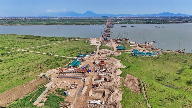 V&agrave;nh đai 4 đoạn qua H&agrave; Nội tăng tốc, nhiều hạng mục đạt tiến độ cao- Ảnh 2.