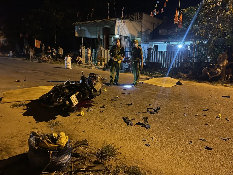 Đ&agrave; Nẵng: Hai xe m&aacute;y va chạm trong đ&ecirc;m, hai người tử vong- Ảnh 1.