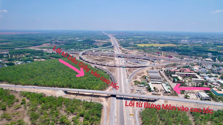 Hướng dẫn chi tiết t&agrave;i xế v&agrave;o cao tốc Bi&ecirc;n H&ograve;a - Vũng T&agrave;u từ QL51 v&agrave; đường Bưng M&ocirc;n- Ảnh 3.