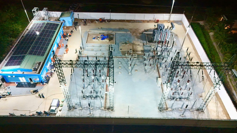 Đảm bảo điện m&ugrave;a kh&ocirc; 2026: EVNSPC đ&oacute;ng điện nhiều c&ocirc;ng tr&igrave;nh lưới 110kV- Ảnh 2.