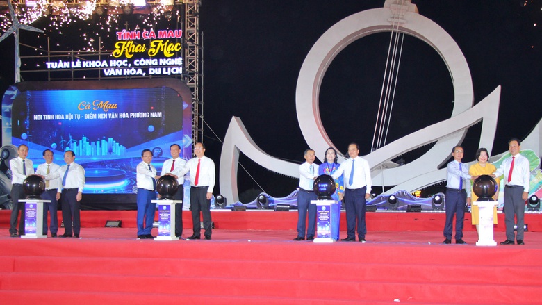 C&agrave; Mau khai mạc Tuần lễ khoa học - c&ocirc;ng nghệ, văn h&oacute;a, du lịch 2026- Ảnh 3.