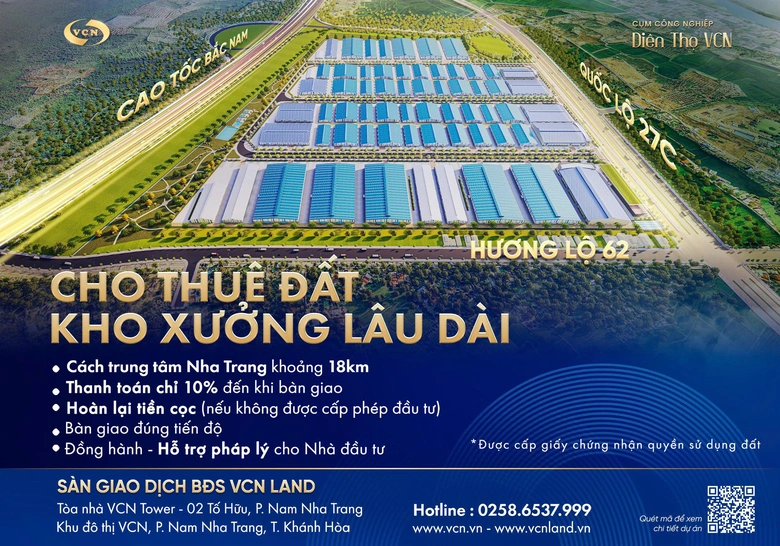 Đất kho xưởng gi&aacute;p ranh Nha Trang h&uacute;t doanh nghiệp t&igrave;m mặt bằng d&agrave;i hạn- Ảnh 1.