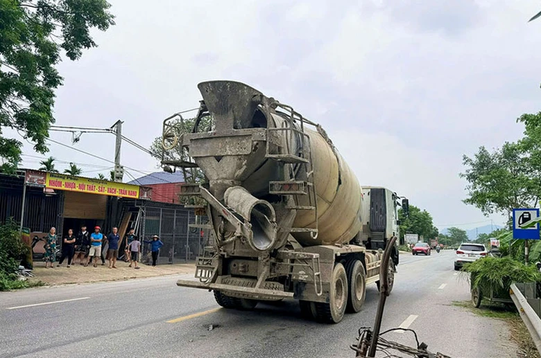 Khu vực xảy ra vụ tai nạn - Ảnh: Ngọc Kh&aacute;nh.