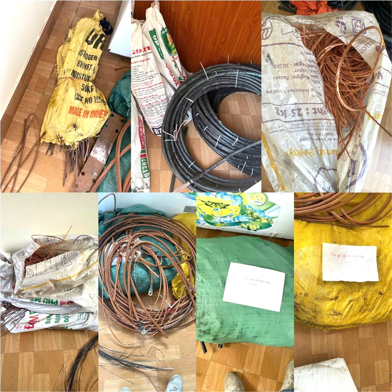 Ninh B&igrave;nh: Khởi tố nh&oacute;m trộm d&acirc;y c&aacute;p điện tại c&aacute;c dự &aacute;n giao th&ocirc;ng c&ocirc;ng cộng- Ảnh 1.