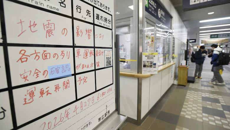 Vừa xảy ra động đất 6,2 độ, Nhật Bản ph&aacute;t cảnh b&aacute;o tiếp tục rung chấn mạnh- Ảnh 1.