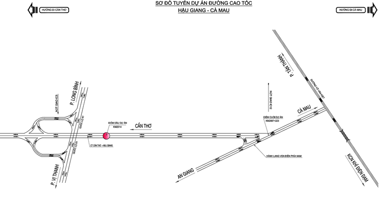 Cao tốc Hậu Giang - C&agrave; Mau đưa v&agrave;o khai th&aacute;c từ trưa 29/4- Ảnh 2.
