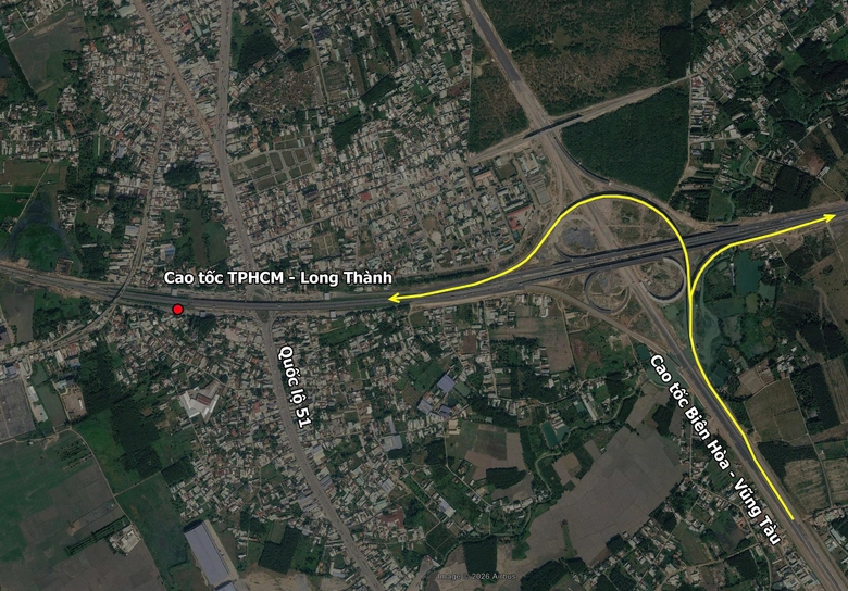 Cập nhật mới nhất lộ tr&igrave;nh v&agrave;o - ra cao tốc Bi&ecirc;n H&ograve;a - Vũng T&agrave;u từ Long Th&agrave;nh v&agrave; QL56- Ảnh 2.