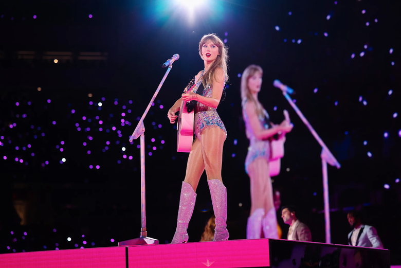 Taylor Swift h&agrave;nh động ph&aacute;p l&yacute; để bảo vệ giọng n&oacute;i v&agrave; h&igrave;nh ảnh giữa cơn b&atilde;o AI?- Ảnh 1.
