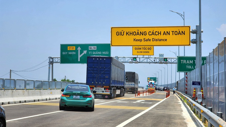 Ch&iacute;nh thức th&ocirc;ng xe 88km cao tốc Bắc - Nam qua Quảng Ng&atilde;i- Ảnh 5.