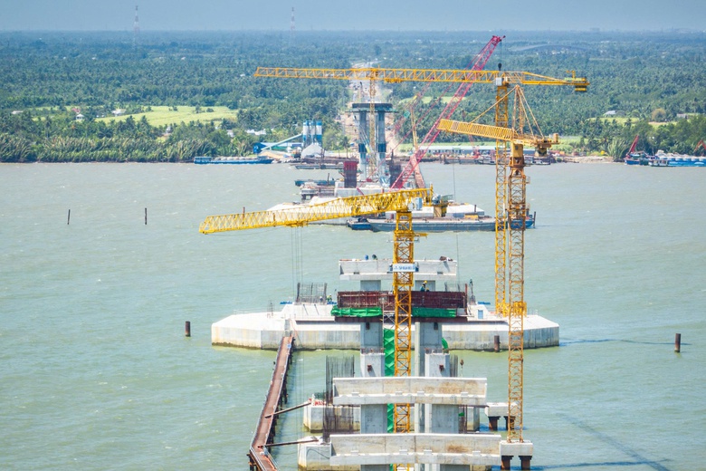 Thi c&ocirc;ng xuy&ecirc;n lễ dự &aacute;n giao th&ocirc;ng ở Đồng bằng s&ocirc;ng Cửu Long- Ảnh 1.