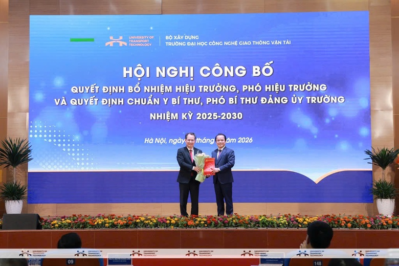 Bổ nhiệm, chỉ định l&atilde;nh đạo Trường Đại học C&ocirc;ng nghệ GTVT giai đoạn 2025 - 2030- Ảnh 3.