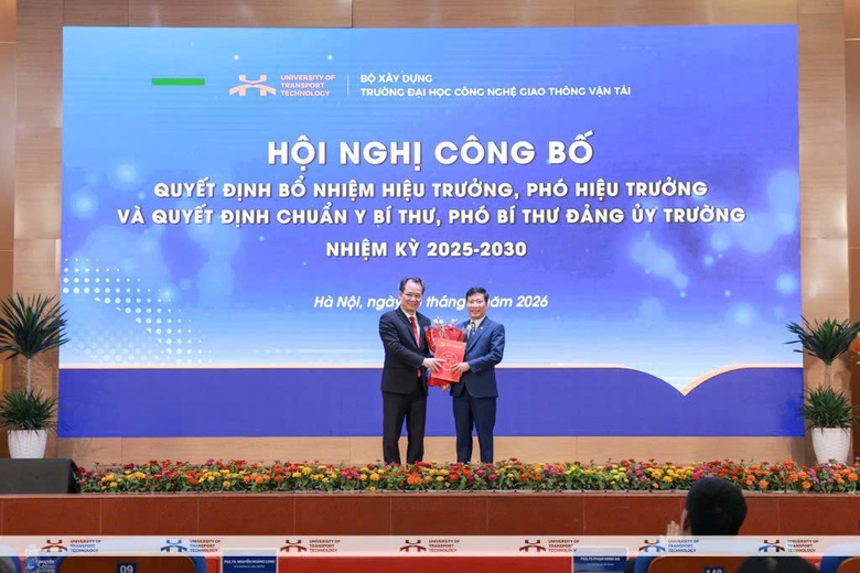 Bổ nhiệm, chỉ định l&atilde;nh đạo Trường Đại học C&ocirc;ng nghệ GTVT giai đoạn 2025 - 2030- Ảnh 2.