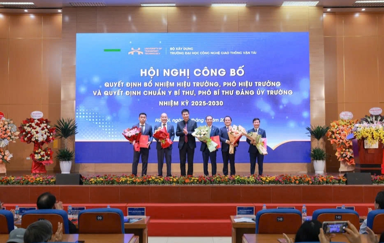 Bổ nhiệm, chỉ định l&atilde;nh đạo Trường Đại học C&ocirc;ng nghệ GTVT giai đoạn 2025 - 2030- Ảnh 1.
