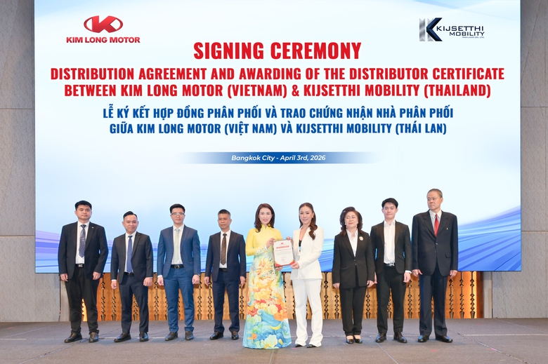 Kim Long Motor k&yacute; kết ph&acirc;n phối xe bus tại thị trường Th&aacute;i Lan- Ảnh 2.
