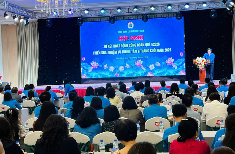 C&ocirc;ng đo&agrave;n X&acirc;y dựng hướng mạnh về cơ sở, lấy người lao động l&agrave;m trung t&acirc;m- Ảnh 1.