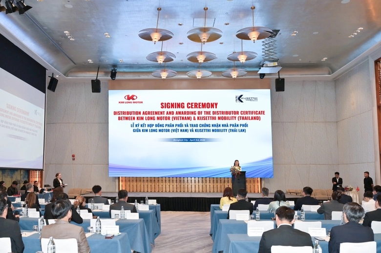 Kim Long Motor k&yacute; kết ph&acirc;n phối xe bus tại thị trường Th&aacute;i Lan- Ảnh 4.