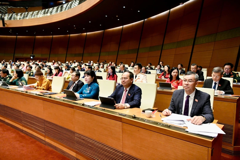 To&agrave;n văn ph&aacute;t biểu của Tổng B&iacute; thư tại Phi&ecirc;n khai mạc Kỳ họp thứ nhất, Quốc hội kh&oacute;a XVI- Ảnh 3.