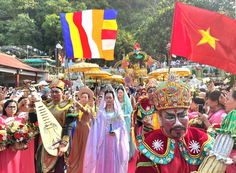 Kh&ocirc;ng gian văn h&oacute;a t&acirc;m linh đặc sắc ở lễ hội Qu&aacute;n Thế &Acirc;m Ngũ H&agrave;nh Sơn 2026- Ảnh 9.