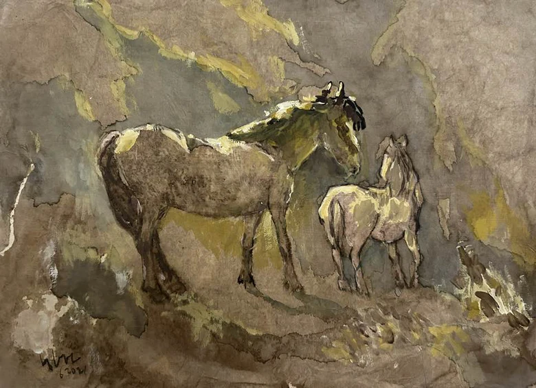 "Họa sĩ của núi rừng" Đỗ Đức qua đời ở tuổi 81- Ảnh 7. "Họa sĩ của núi rừng" Đỗ Đức qua đời ở tuổi 81- Ảnh 7.