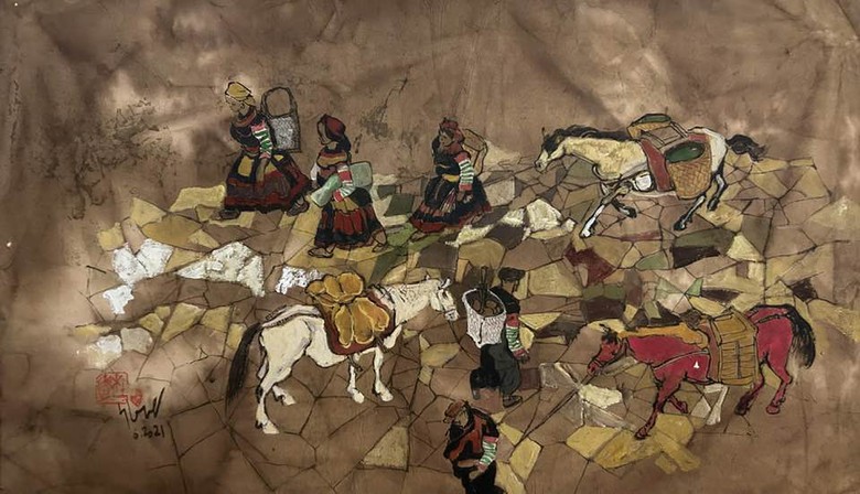 "Họa sĩ của núi rừng" Đỗ Đức qua đời ở tuổi 81- Ảnh 4. "Họa sĩ của núi rừng" Đỗ Đức qua đời ở tuổi 81- Ảnh 4.