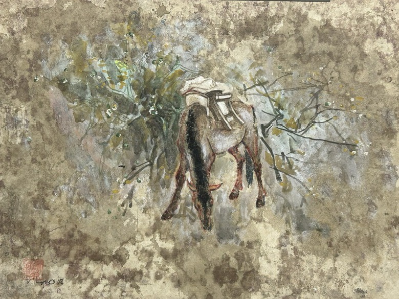 "Họa sĩ của núi rừng" Đỗ Đức qua đời ở tuổi 81- Ảnh 6. "Họa sĩ của núi rừng" Đỗ Đức qua đời ở tuổi 81- Ảnh 6.