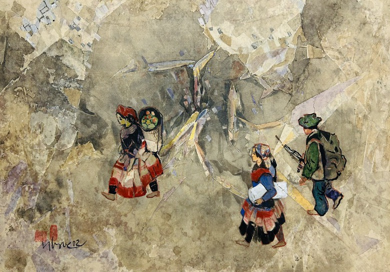 "Họa sĩ của núi rừng" Đỗ Đức qua đời ở tuổi 81- Ảnh 2. "Họa sĩ của núi rừng" Đỗ Đức qua đời ở tuổi 81- Ảnh 2.