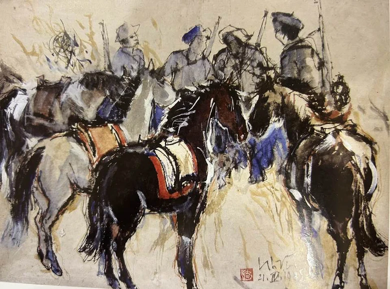 "Họa sĩ của núi rừng" Đỗ Đức qua đời ở tuổi 81- Ảnh 5. "Họa sĩ của núi rừng" Đỗ Đức qua đời ở tuổi 81- Ảnh 5.