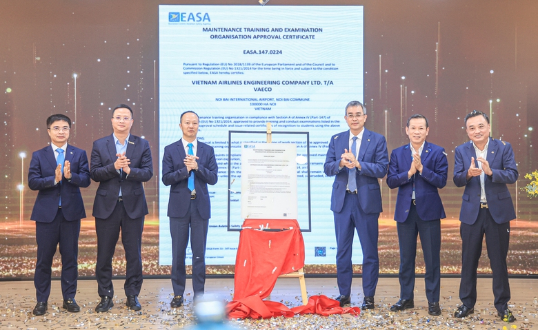Việt Nam có tổ chức đào tạo bảo dưỡng tàu bay theo chuẩn châu Âu- Ảnh 1. Việt Nam có tổ chức đào tạo bảo dưỡng tàu bay theo chuẩn châu Âu- Ảnh 1.