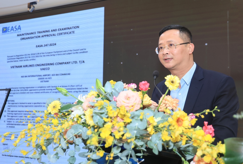 Việt Nam có tổ chức đào tạo bảo dưỡng tàu bay theo chuẩn châu Âu- Ảnh 2. Việt Nam có tổ chức đào tạo bảo dưỡng tàu bay theo chuẩn châu Âu- Ảnh 2.