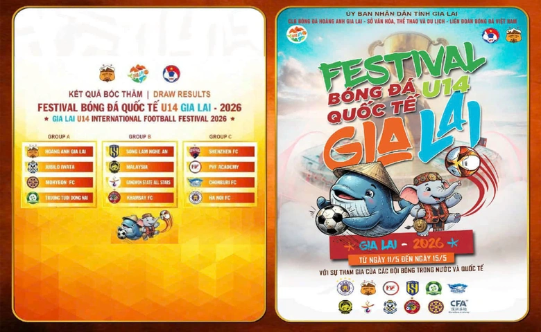 Gia Lai: C&aacute;c đội b&oacute;ng quốc tế hội qu&acirc;n, sẵn s&agrave;ng tranh t&agrave;i Festival U14- Ảnh 2.