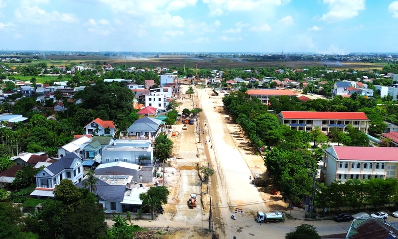 Huế: Cận cảnh tuyến đường nối cầu vượt s&ocirc;ng Hương đang được mở rộng 6 l&agrave;n xe- Ảnh 8.