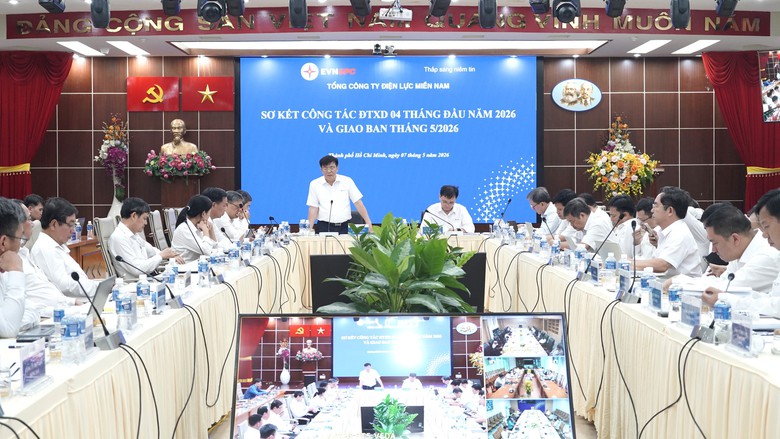 EVNSPC đảm bảo cấp điện an to&agrave;n, ổn định tại c&aacute;c tỉnh ph&iacute;a Nam trong 4 th&aacute;ng đầu năm- Ảnh 1.