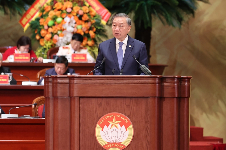Ph&aacute;t biểu chỉ đạo của Tổng B&iacute; thư, Chủ tịch nước T&ocirc; L&acirc;m tại Đại hội MTTQ Việt Nam lần XI- Ảnh 1.