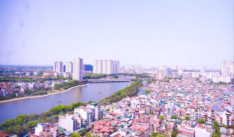 H&agrave; Nội định h&igrave;nh si&ecirc;u đ&ocirc; thị ven s&ocirc;ng Hồng trong tương lai- Ảnh 1.