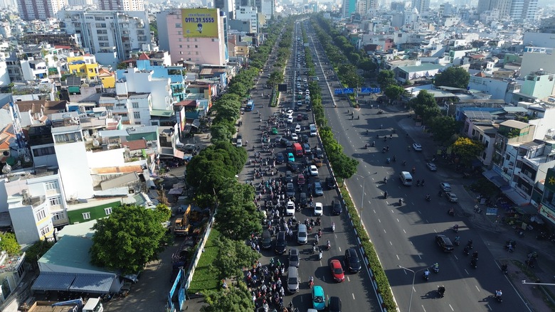 TP.HCM: Điều chỉnh tổ chức giao th&ocirc;ng v&ograve;ng xoay Điện Bi&ecirc;n Phủ, th&iacute; điểm từ cuối th&aacute;ng 5- Ảnh 2.