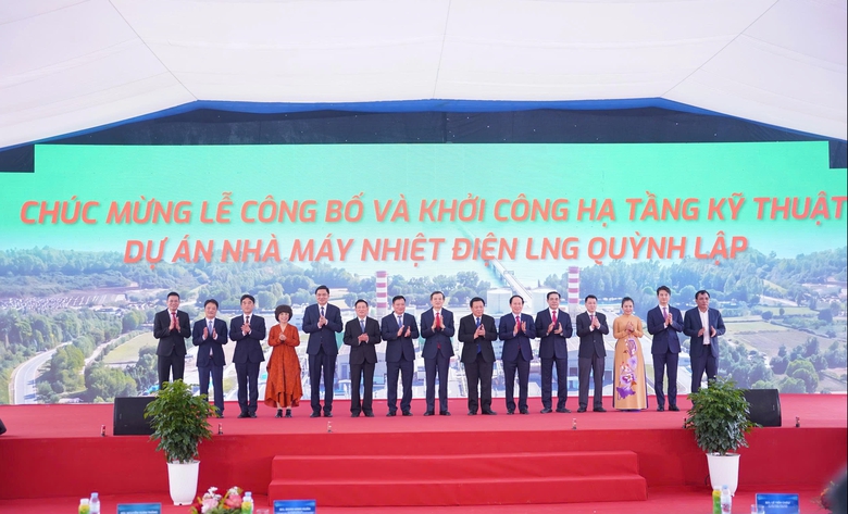 Nghệ An: Khởi c&ocirc;ng si&ecirc;u dự &aacute;n nhiệt điện LNG Quỳnh Lập gần 60.000 tỷ đồng- Ảnh 1.