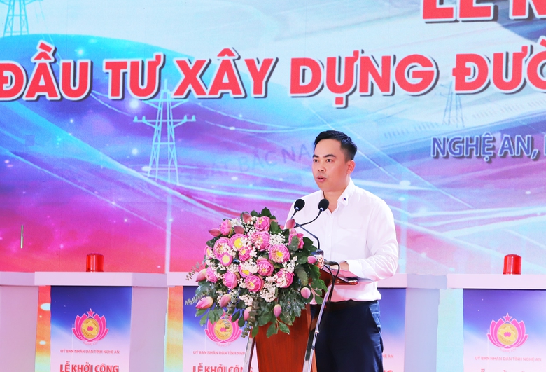 Nghệ An: Khởi c&ocirc;ng tuyến cao tốc chiến lược Vinh - Thanh Thủy ch&agrave;o mừng ng&agrave;y sinh nhật B&aacute;c- Ảnh 3.