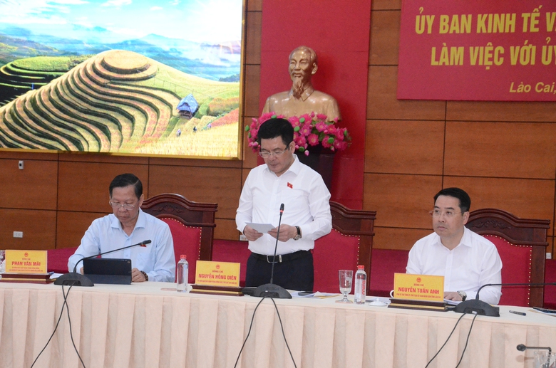 Ph&oacute; chủ tịch Quốc hội Nguyễn Hồng Di&ecirc;n thị s&aacute;t tuyến đường sắt L&agrave;o Cai-H&agrave; Nội-Hải Ph&ograve;ng- Ảnh 7.