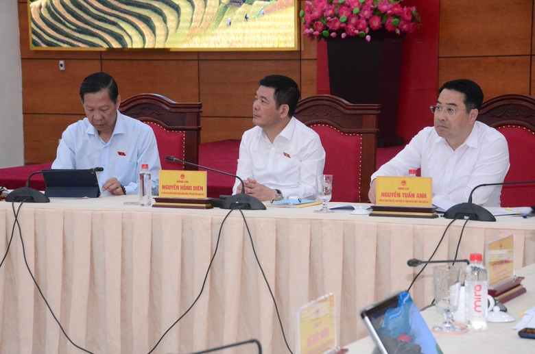 Ph&oacute; chủ tịch Quốc hội Nguyễn Hồng Di&ecirc;n thị s&aacute;t tuyến đường sắt L&agrave;o Cai-H&agrave; Nội-Hải Ph&ograve;ng- Ảnh 11.