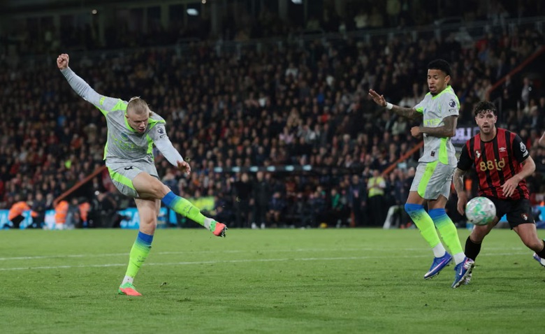Man City h&ograve;a Bournemouth, Arsenal ch&iacute;nh thức v&ocirc; địch Ngoại hạng Anh- Ảnh 2.