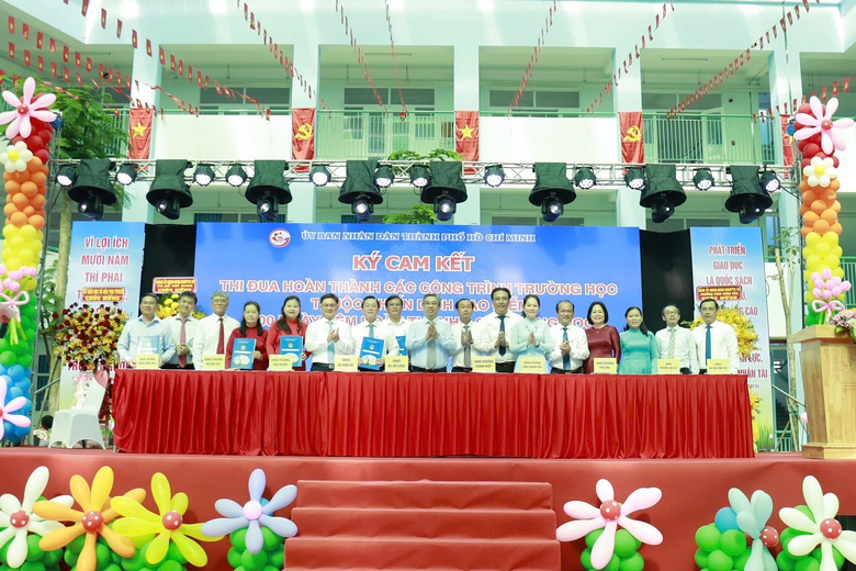 TP.HCM ph&aacute;t động cao điểm 100 ng&agrave;y ho&agrave;n th&agrave;nh 1.000 ph&ograve;ng học- Ảnh 2.