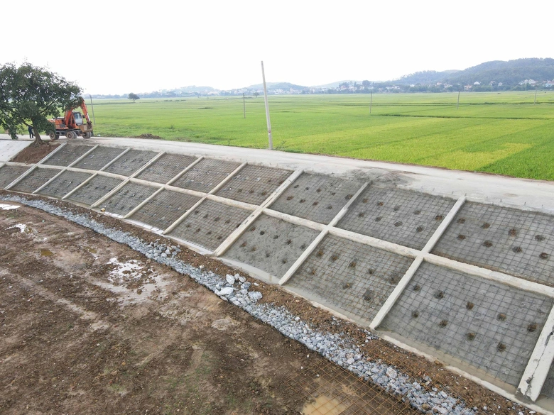 Bắc Ninh: Tăng tốc gia cố đ&ecirc; xung yếu trước cao điểm m&ugrave;a mưa lũ- Ảnh 6.