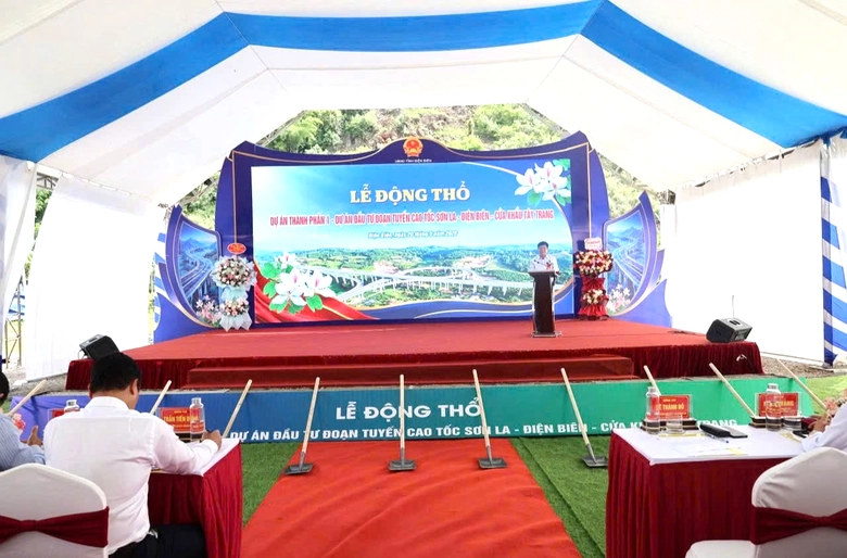 Động thổ cao tốc Sơn La - Điện Bi&ecirc;n - Cửa khẩu T&acirc;y Trang- Ảnh 1.