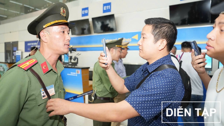 Hơn 300 người diễn tập xử l&yacute; t&igrave;nh huống can thiệp bất hợp ph&aacute;p tại s&acirc;n bay Nội B&agrave;i- Ảnh 4.