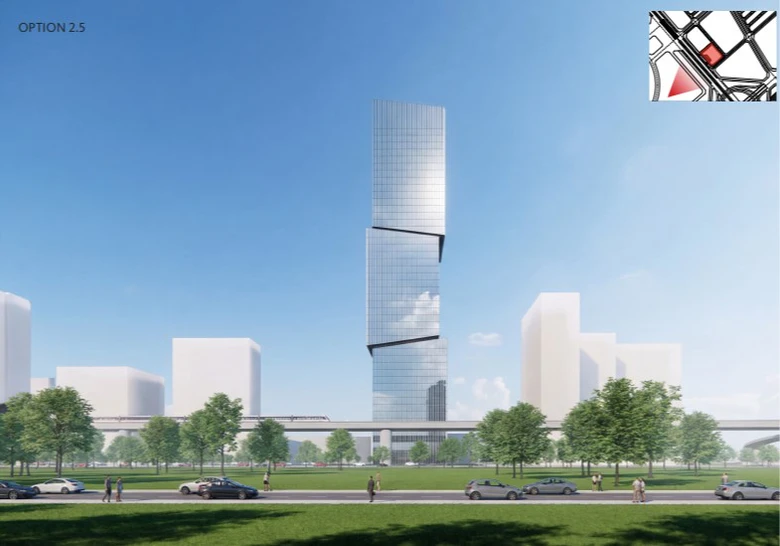 Kết quả thi tuyển phương &aacute;n kiến tr&uacute;c Cao ốc Văn ph&ograve;ng HH-04 tại KĐT Vinhomes Global Gate- Ảnh 1.