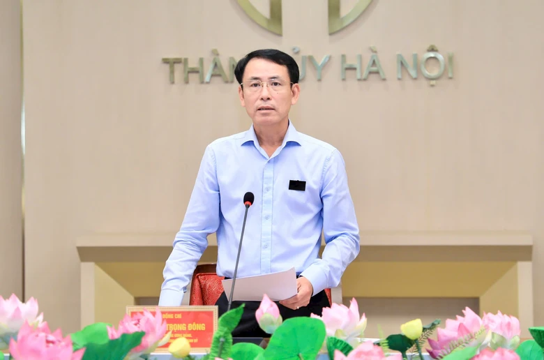 H&agrave; Nội th&uacute;c tiến độ GPMB c&aacute;c dự &aacute;n trọng điểm, y&ecirc;u cầu thi c&ocirc;ng ngay khi c&oacute; mặt bằng sạch- Ảnh 2.