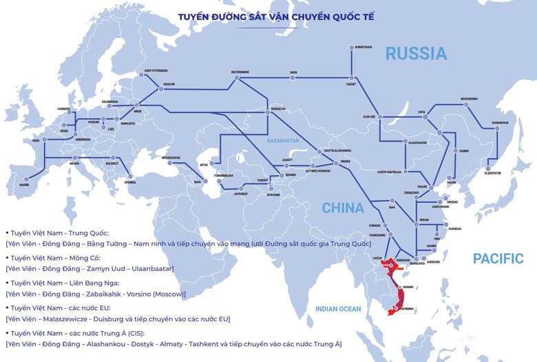 Mở rộng h&agrave;nh lang logistics &Aacute; - &Acirc;u từ hợp t&aacute;c đường sắt Việt - Nga- Ảnh 2.